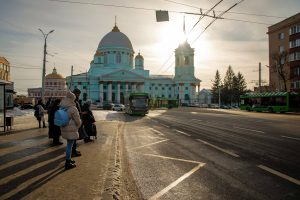 Морозы ударили по автобусам