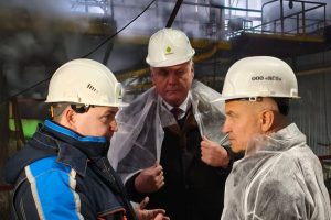 Александр Чепик посетил филиал завода «Курсксахарпром» в Золотухинском районе