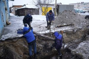 В Курской области устраняют аварию на теплосети