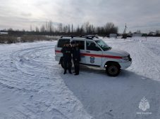 Курские спасатели провели авиаразведку на реке Сейм