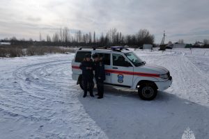 Курские спасатели провели авиаразведку на реке Сейм