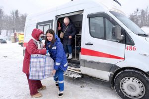 Татьяна Москалькова встретила курян, которых незаконно удерживали на Украине