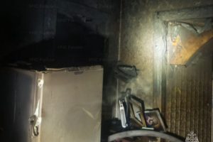 В курском Железногорске в результате пожара погибла пенсионерка