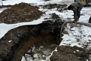 В Курской области упала водонапорная башня