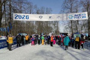 В Курске на старт «Лыжни России» вышли первые участники