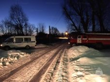 В Курске на улице Парковой в пожаре погиб мужчина