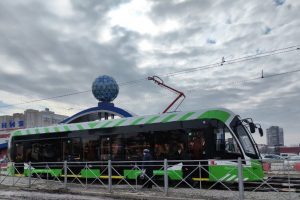 В Курске возобновили работы по ремонту трамвайных маршрутов