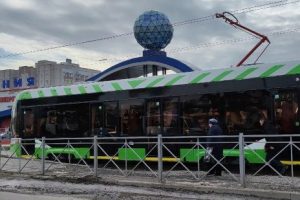 Трамваи встали на полпути