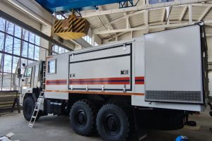 В Курске испытывают уникальный аварийно-спасательный автомобиль