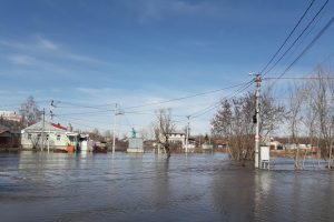 В Курске назвали улицы, которые может затопить талыми водами