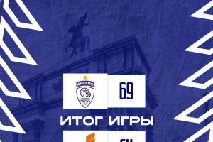 Курский баскетбольный клуб «Динамо-Юниор» победил ВГАС Воронеж