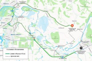 Мост скрылся под водой