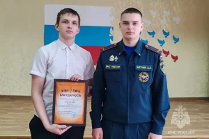 Подростки предупредили большой пожар