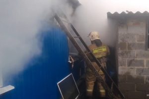 В Курской области на пожаре погиб 82-летний пенсионер