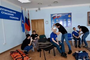 Курская команда «Анафобия» вошла в тройку лидеров ЦФО на соревнованиях МЧС