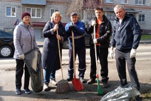 Сотрудники «Курской правды» присоединились к субботнику