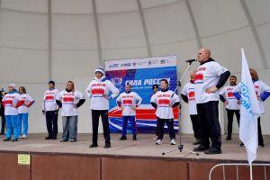 В Курской области стартовал спортивный марафон «Сила России»