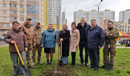 В Курске высадили «Аллею Победы» в годовщину освобождения региона
