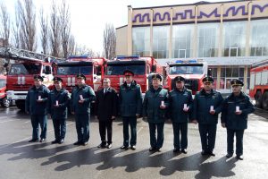 В Курске отметили 377-летие пожарной охраны России