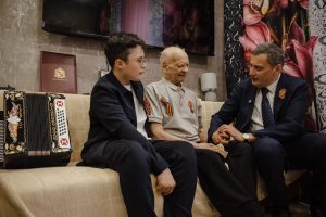 Курскому ветерану Михаилу Пронину исполнилось 102 года