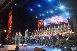 В Курске дал концерт легендарный Ансамбль Александрова