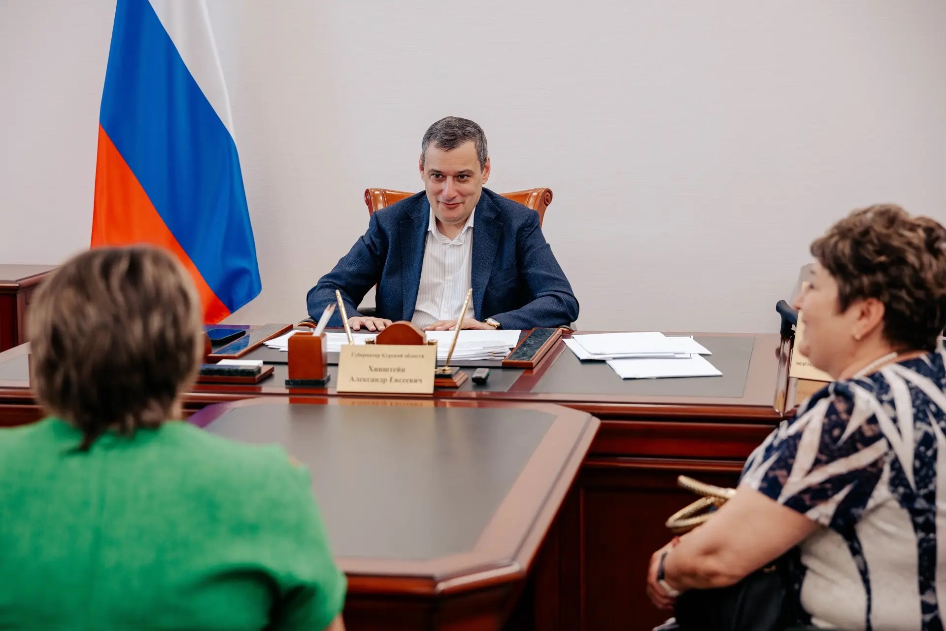 Александр Хинштейн провёл приём граждан в приёмной президента России