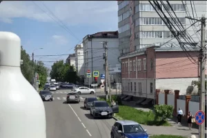 В Курске на улице Золотая установили новую камеру