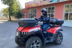 В Курской области на патрулирование вышли мотогруппы регионального МЧС