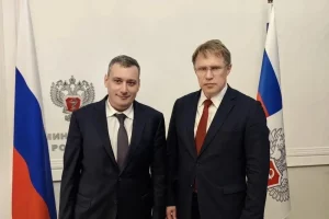 Александр Хинштейн встретился с министром здравоохранения РФ Михаилом Мурашко