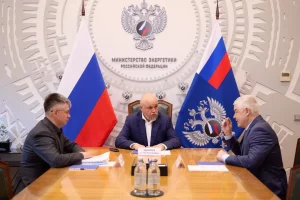 Депутат Госдумы Василий Пискарев встретился с министром энергетики РФ Сергеем Цивилевым