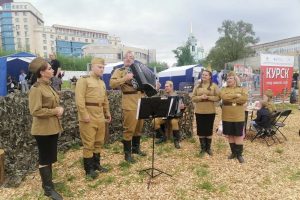 Куряне отметили на полугоре День Победы