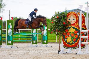 В Курской области определили победителей чемпионата и первенства по конкуру