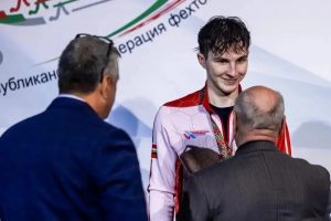 Курский рапирист завоевал серебро чемпионата Союзного государства
