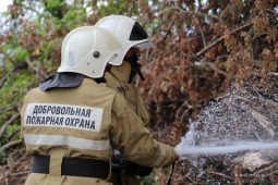 В мае курские добровольцы самостоятельно ликвидировали 8 пожаров