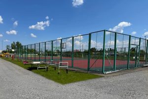 В Курской области обновили спортивную площадку возле школы