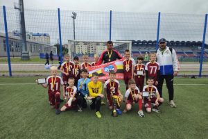 Юные куряне завоевали «золото» на турнире по футболу в Смоленске