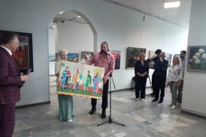В Курске открылась выставка молодых художников «Свобода творчества»