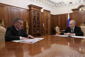 Александр Хинштейн рассказал Владимиру Путину о развитии агропромышленного комплекса Курской области