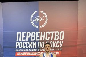 Курский боксёр Никита Коростелев завоевал бронзу на первенстве России
