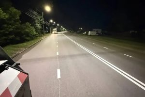  В Курске приступили к нанесению дорожной разметки термопластиком