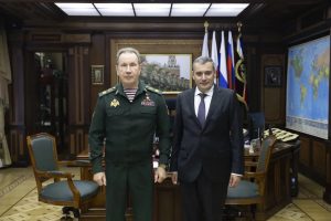 Губернатор Курской области обсудил с Виктором Золотовым совместную работу ведомства и региона