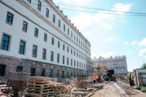 Реставрация гимназии набирает обороты