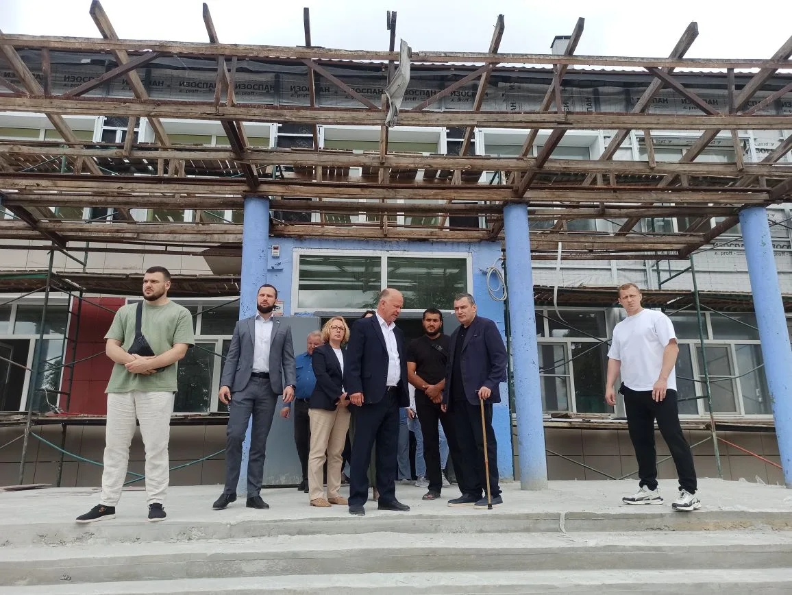 В школе Горшеченского района Курской области откроют медицинский класс после капремонта