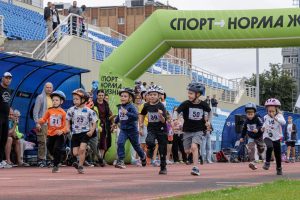 В Курске почти 100 детей приняли участие в фестивале «Дуатлоша»
