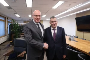 Александр Хинштейн презентовал мастер-план Курска вице-премьеру России Дмитрию Чернышенко