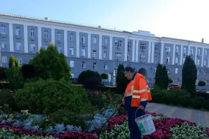 За неделю из парков Курска вывезли 75 тонн мусора