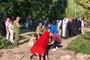 В Курске перезахоронили останки 174 советских граждан, погибших от рук нацистов