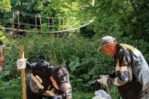 Активисты убрали шесть кубометров мусора с берега Тускари в Курске
