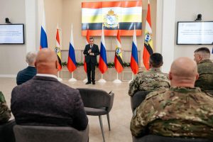 Александр Хинштейн наградил бойцов «БАРС Курск», уничтоживших ракету «Фламинго»