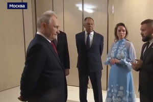 Герой России Евгений Поддубный доложил Путину о работе Курского рубежа